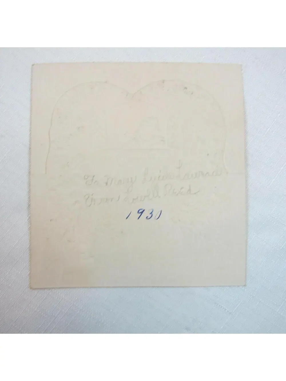 N/A vintage valentine